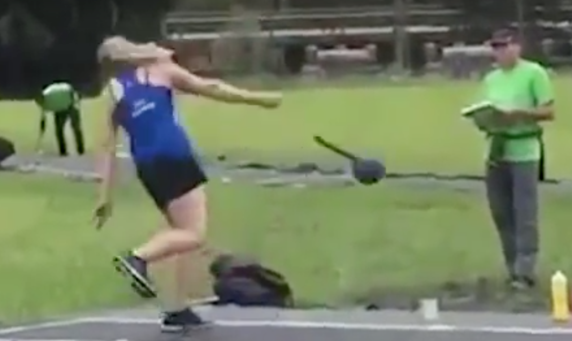 Hammer Throw Mishap Increditorial