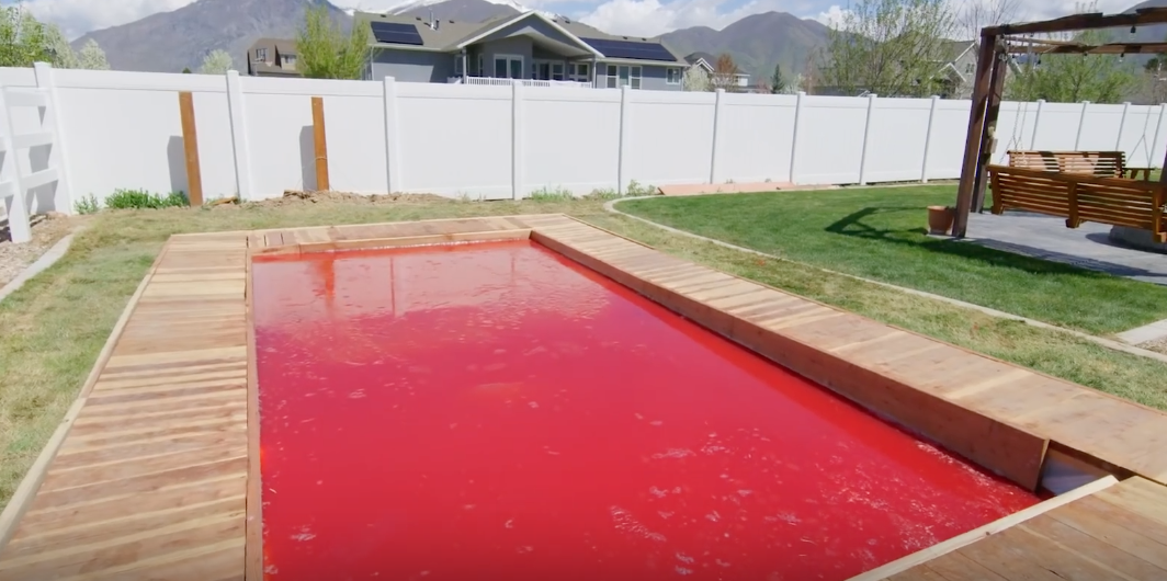 VIRAL VIDEO Largest Jello PoolCan You Swim? Increditorial